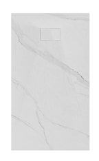 CARRERA RESIN RECTANGULAR SHOWER TRAY 1000MM X 800MM - 900MM X 900MM - WASTE INCLUDED - 2 Variants