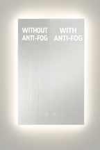 SILKA LED ANTI FOG MIRROR 550MM X 800MM