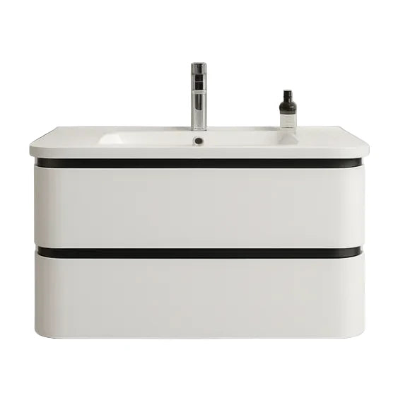 Wendy Matte White wall hung vanity 1000mm
