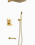 Polaris brass concealed shower mixer - 3 Variants