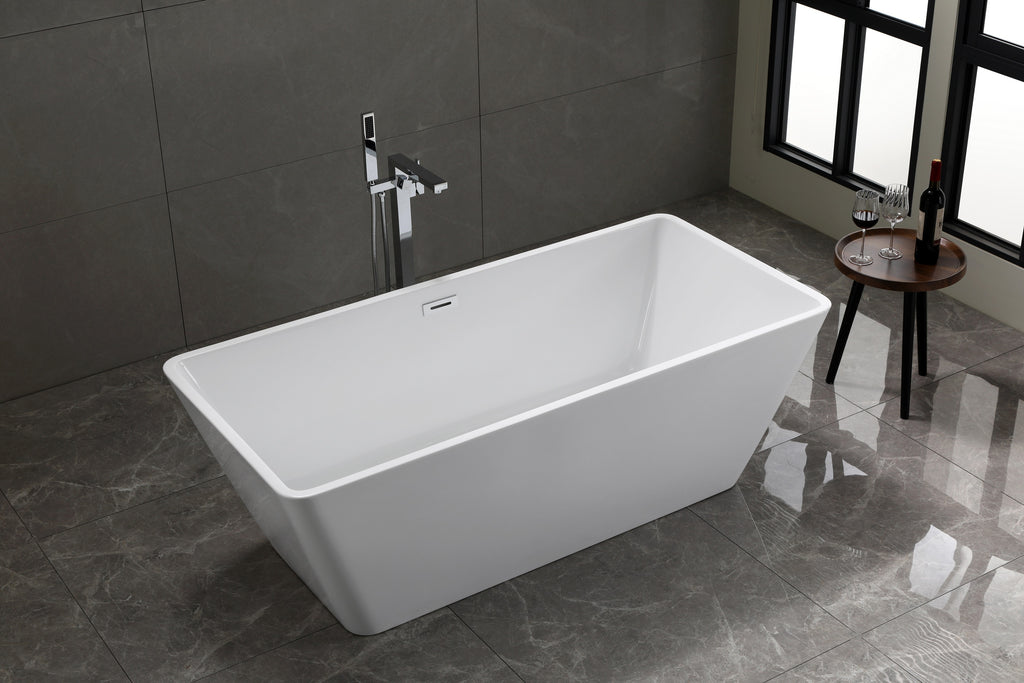 Silva freestanding bathtub 1700mm x 800mm x 580mm