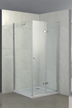 CASCADA Chrome shower enclosure 6MM Toughened Glass 900MM X 900MM X 1900MM
