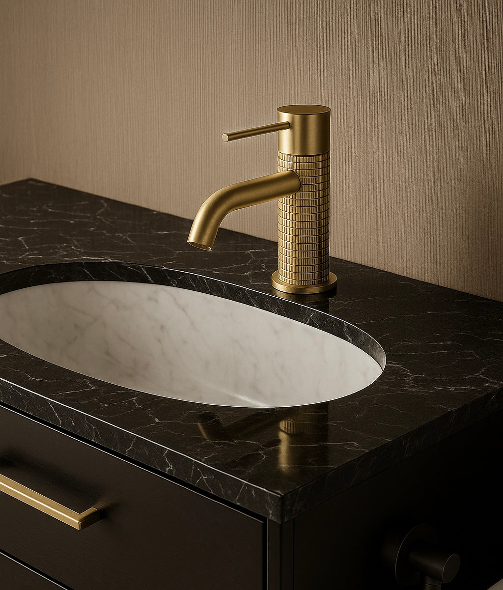 Coruni Brass Basin Mixer - 3 Variants