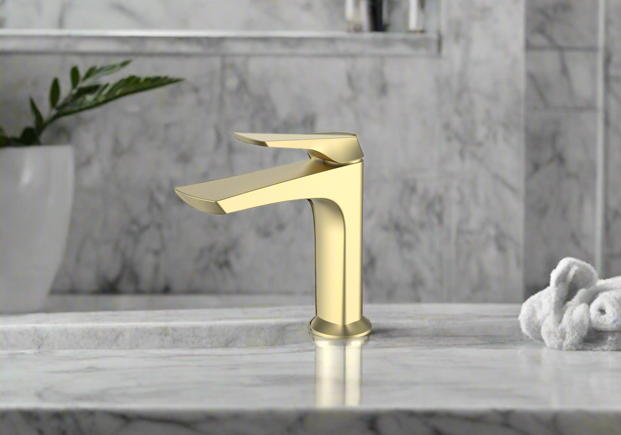 Wizard brass basin mixer - 3 Variants