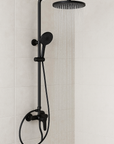 Quantum brass shower mixer - 2 variants