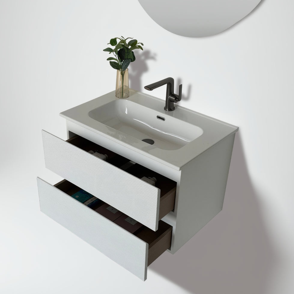 Lucento wall hung vanity 700mm