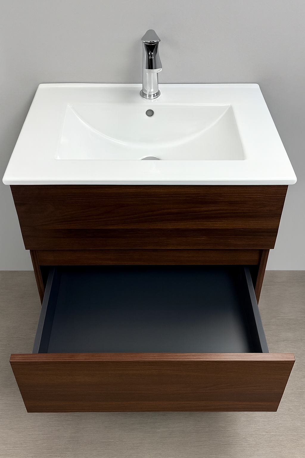 Silka wall hung vanity cabinet 600mm X 500mm
