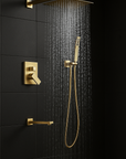 Polaris brass concealed shower mixer - 3 Variants