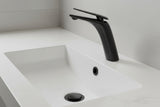 Sculptor Basin Mixer tap matte black