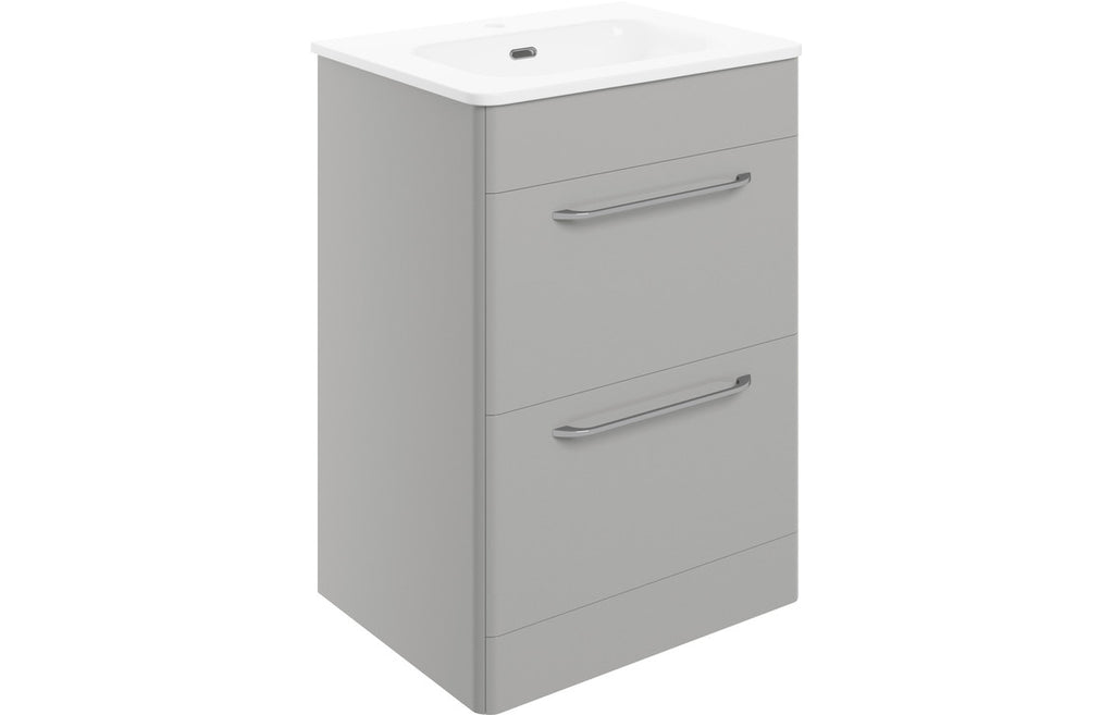 Grey it with love full bathroom Set - 7 Pieces