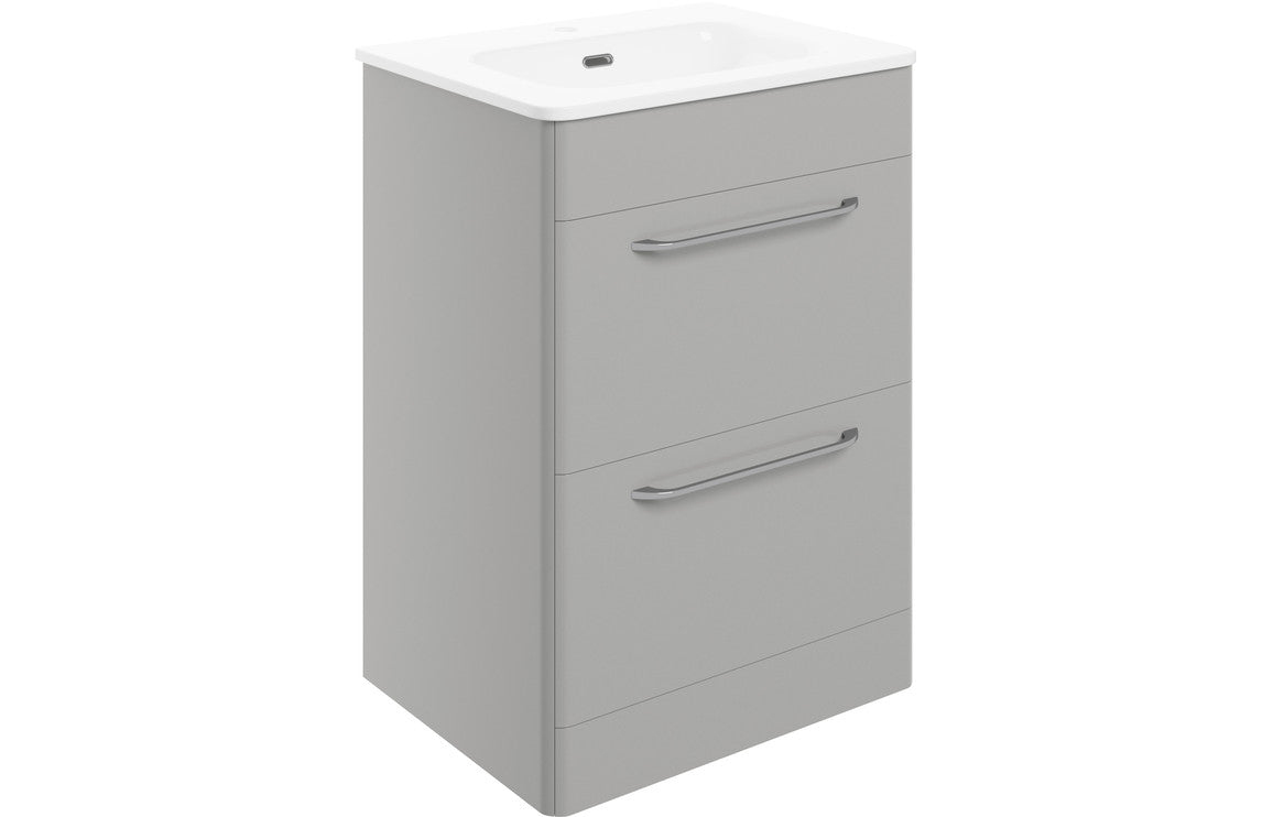 Grey it with love full bathroom Set - 7 Pieces