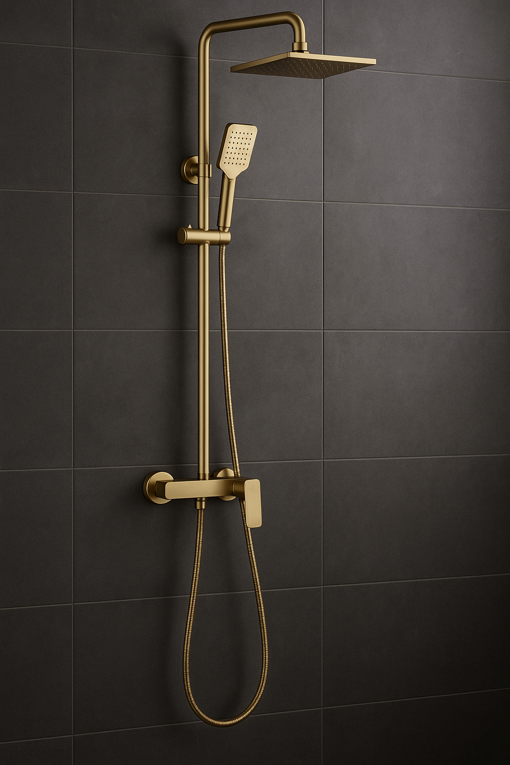 Gold bathroom Set 9 items