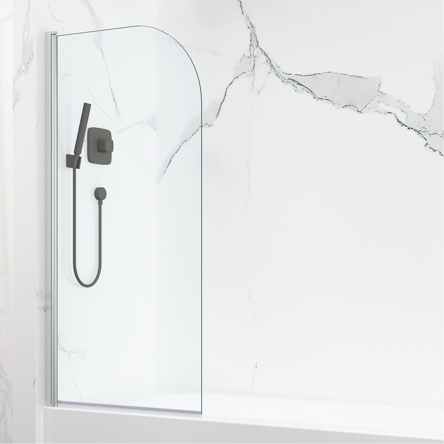 RIO Bathtub Glass Screen 5MM Toughened Glass 900MM X 1400MM