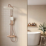Cavano shower mixer brushed rose gold