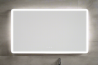 XL RECTANGULAR LED ANTI FOG MOTION SENSOR MIRROR 1300MM X 800MM