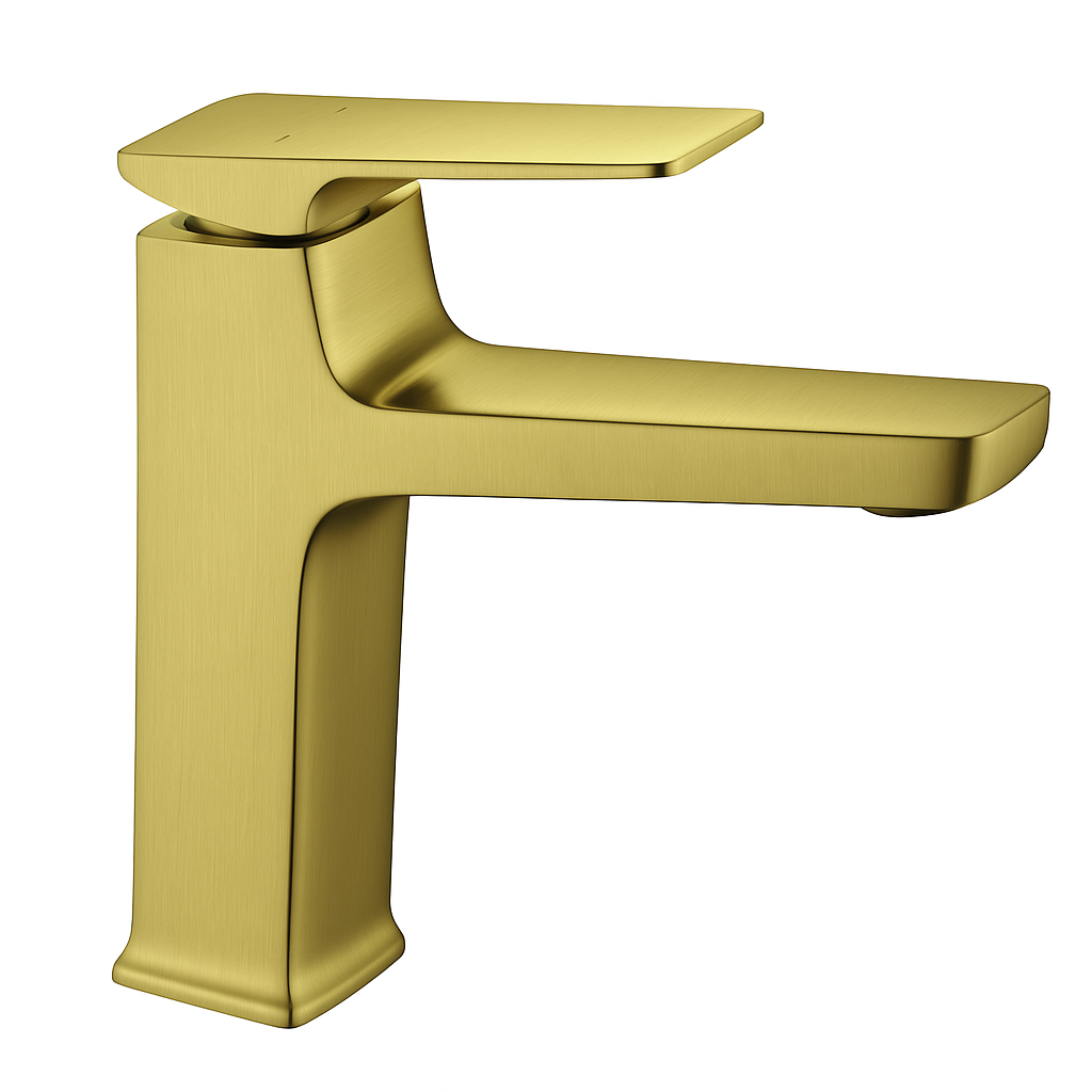 Vertex brass basin mixer - 3 Variants