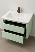 Noble wall hung vanity cabinet 800mm X 500mm