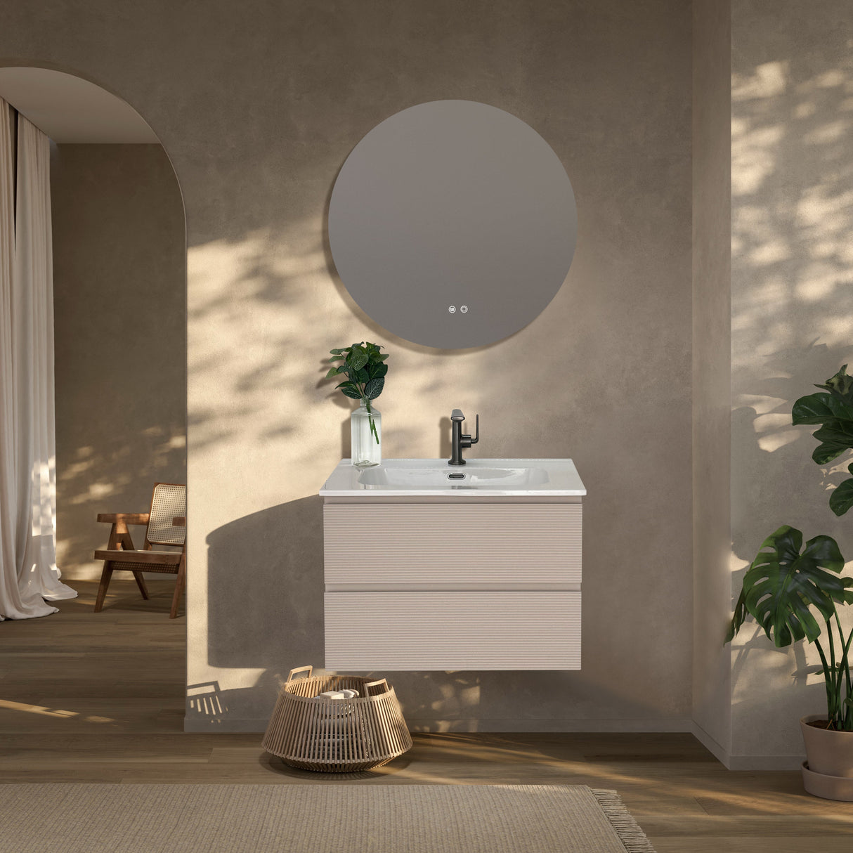 Lucento wall hung vanity 700mm
