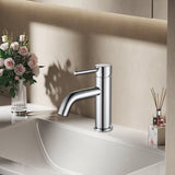 Velin basin mixer tap polished chrome