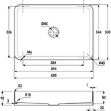 Abode Tableau/Iox Shelf & Tablet Basin Set