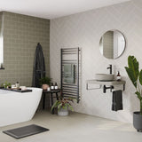 Abode Mayar 600mm Round LED Mirror - Matt Black