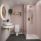 Abode Aruna 600mm Frameless Round LED Mirror