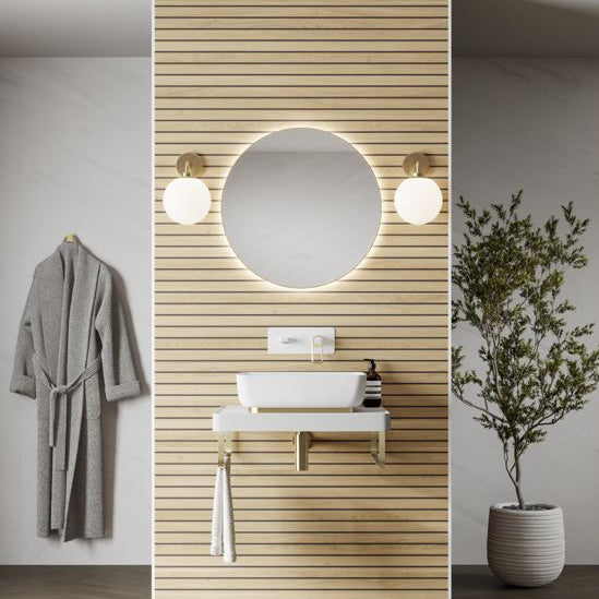 Abode Mayar 600mm Round LED Mirror