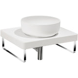 Abode Tableau/Cava Shelf & Round Basin Set