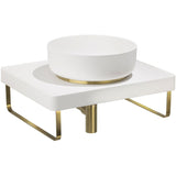 Abode Tableau/Cava Shelf & Round Basin Set
