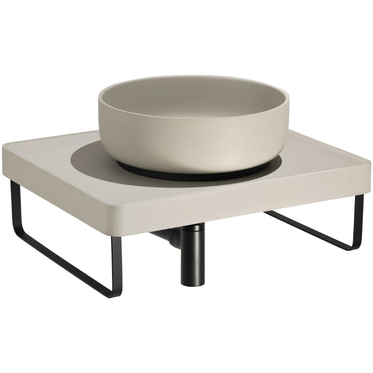 Abode Tableau/Cava Shelf & Round Basin Set