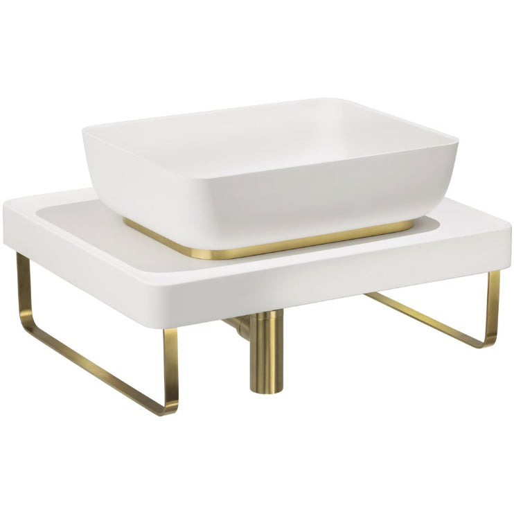 Abode Tableau/Cava Shelf & Tablet Basin Set