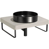 Abode Tableau/Iox Shelf & Round Basin Set