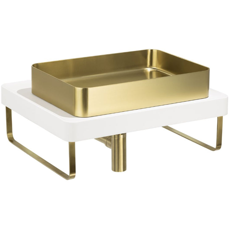 Abode Tableau/Iox Shelf & Tablet Basin Set
