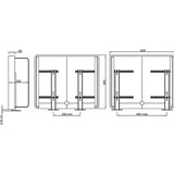 Abode Tableau/Cava Shelf & Round Basin Set