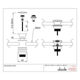 Abode Tableau/Cava Shelf & Tablet Basin Set