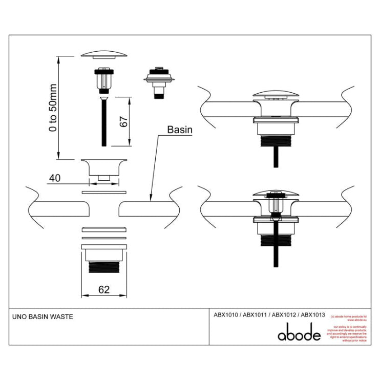 Abode Tableau/Cava Shelf & Round Basin Set
