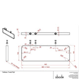 Abode Tableau/Cava Shelf & Round Basin Set