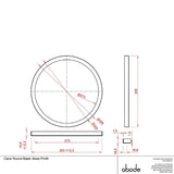Abode Tableau/Cava Shelf & Round Basin Set