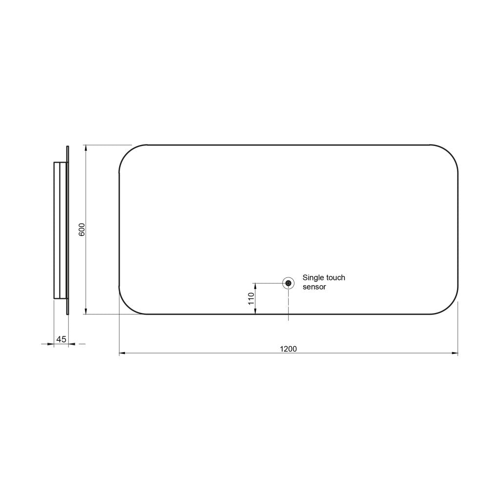 Aura LED Mirro