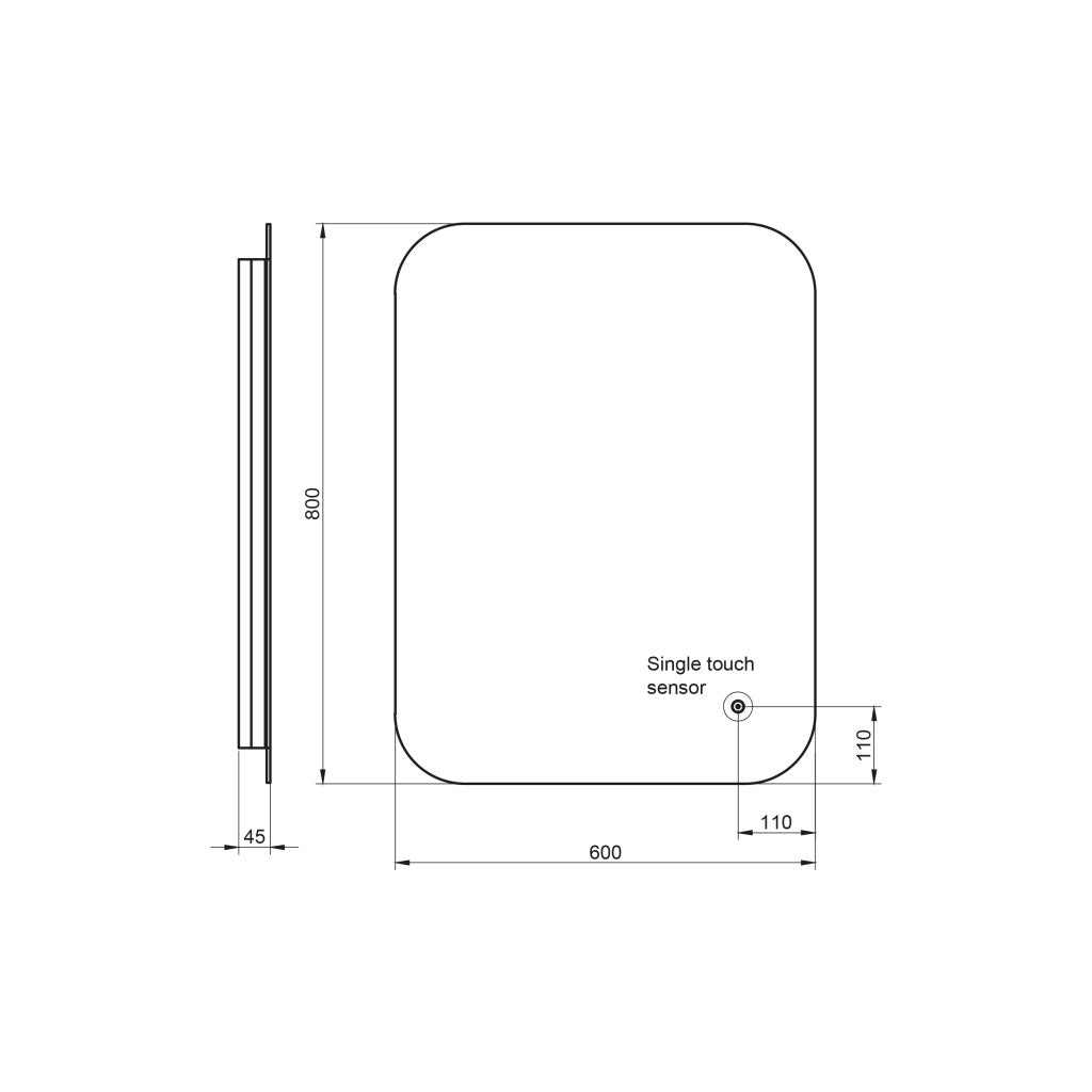 Aura LED Mirro