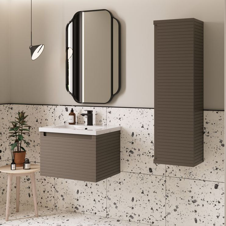 Nouveau 600x900mm Rectangle Mirror - Black