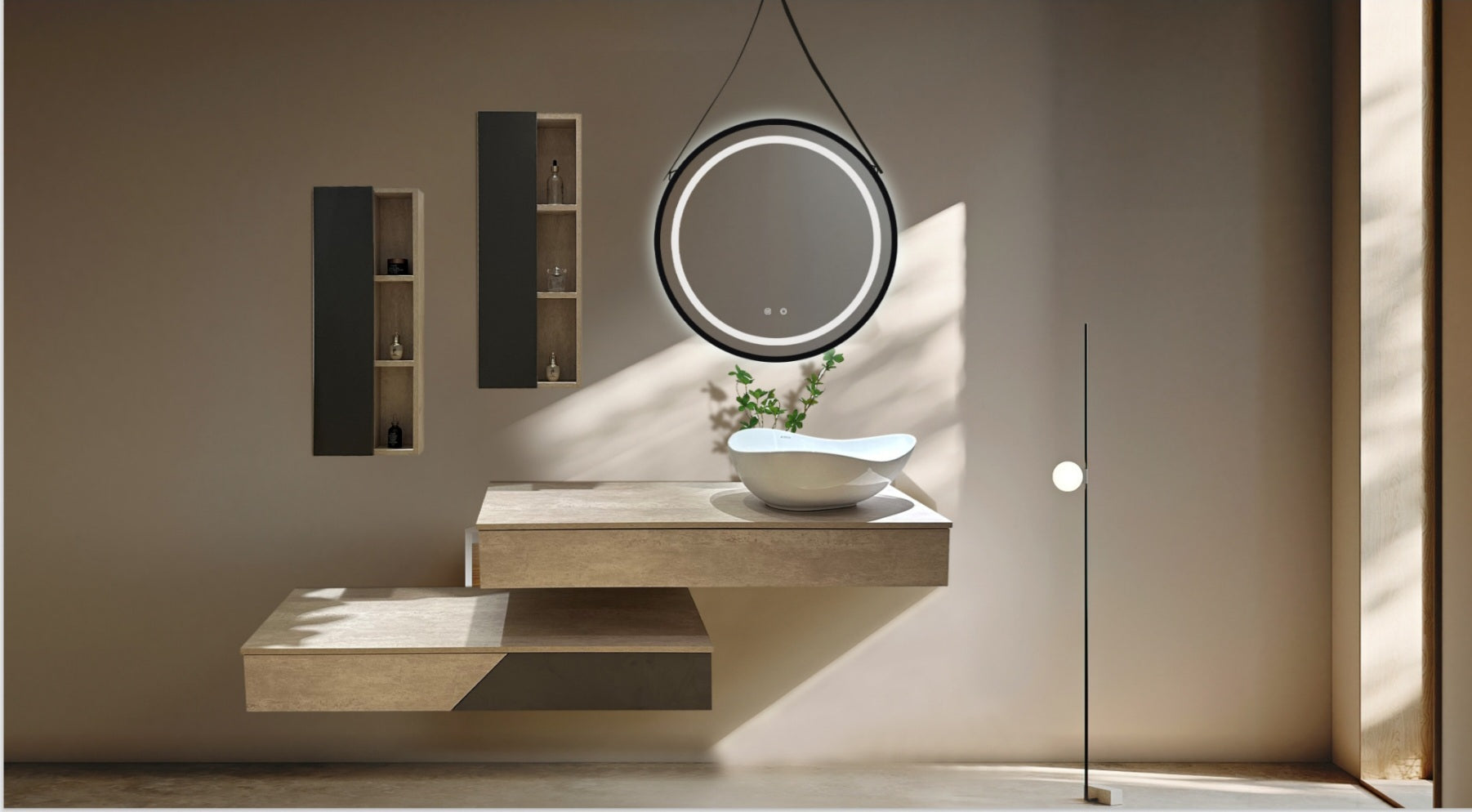 Arco Wall Hung Vanity Set 1200mm X 500mm