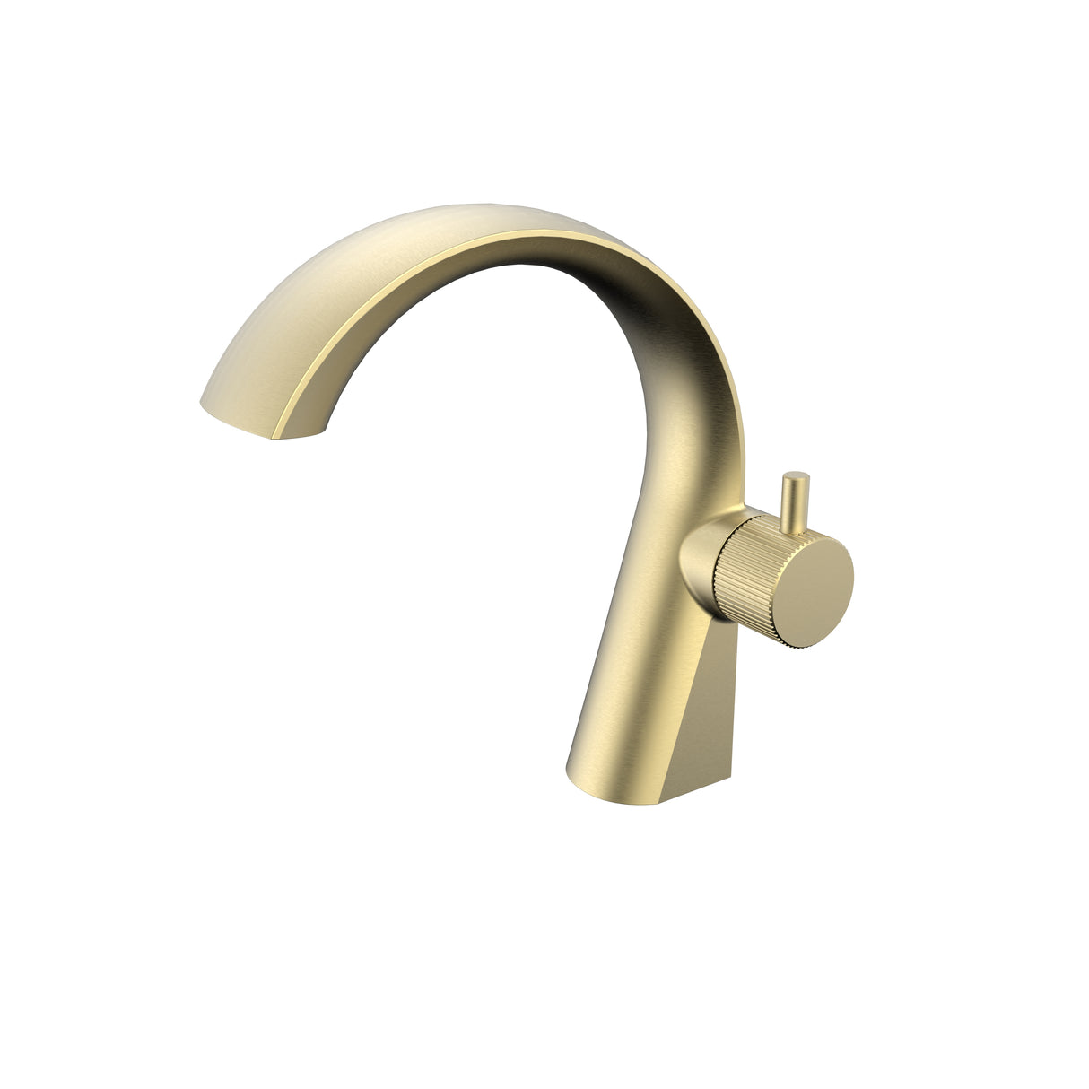 Verta basin mixer brushed gold