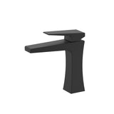 Fluxa basin mixer tap matte black