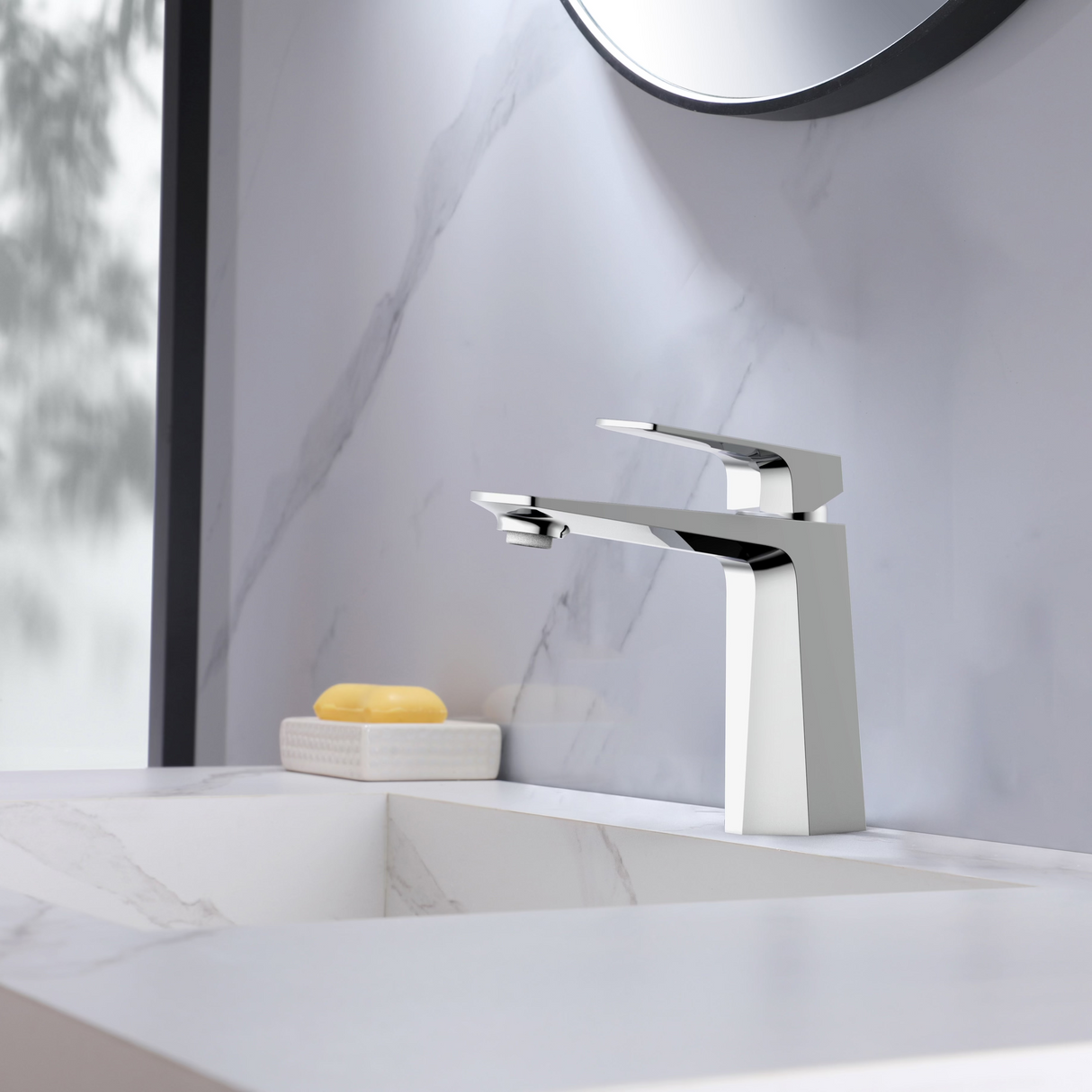 Strix basin mixer chrome