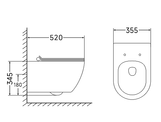 Product dimensions
