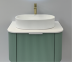 Brisa Fluted Cabinet Vanity 600mm X 500mm