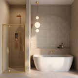 Bay Back to Wall Bath 1700mm