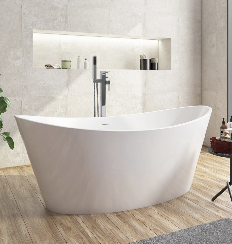 Aruba Freestanding Bathtub White 1700mm