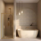 Bay Back to Wall Bath 1700mm